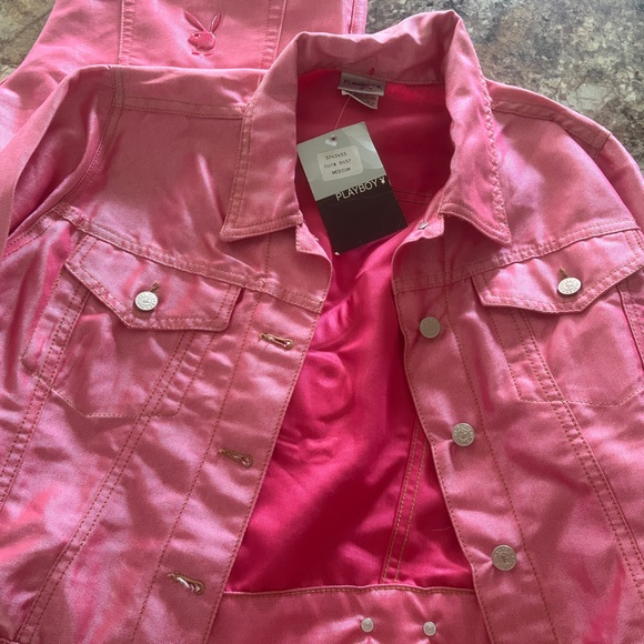 PLAYBOY Other - Pink vintage playboy jacket and pants